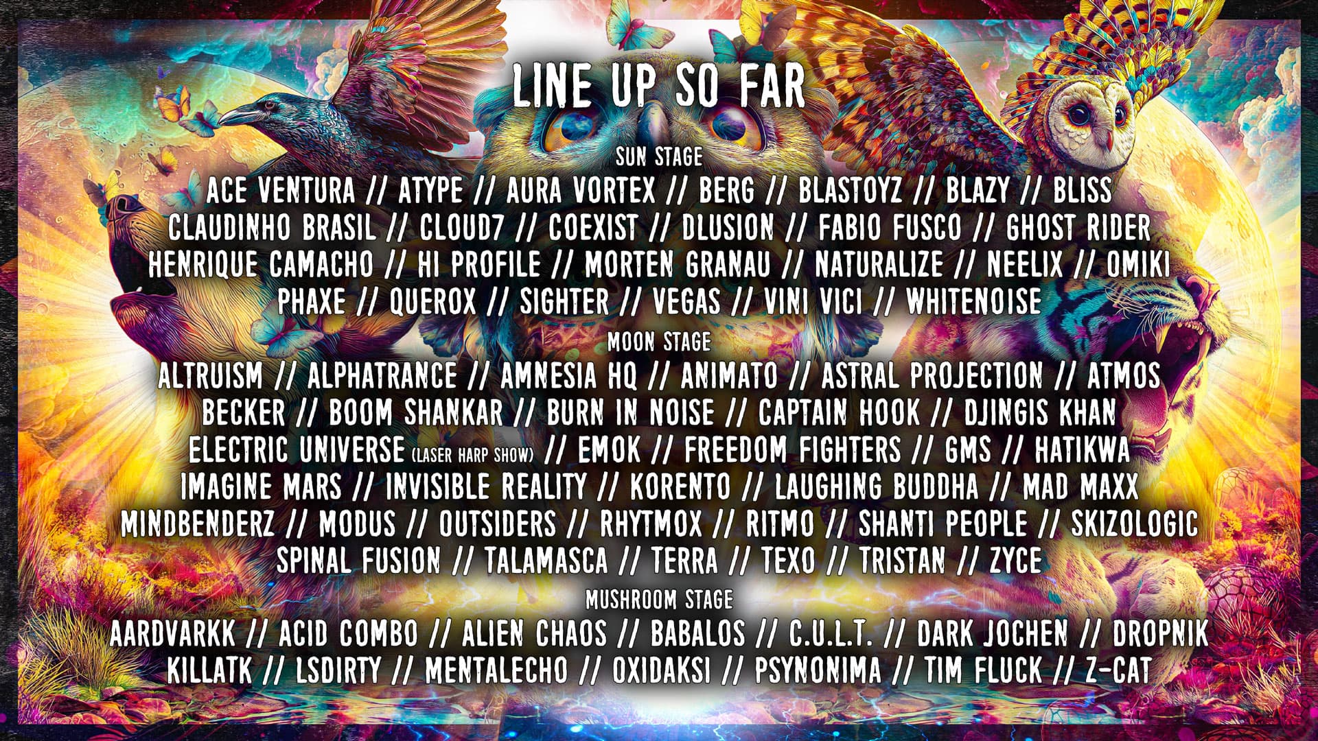 Indian Spirit Line-Up